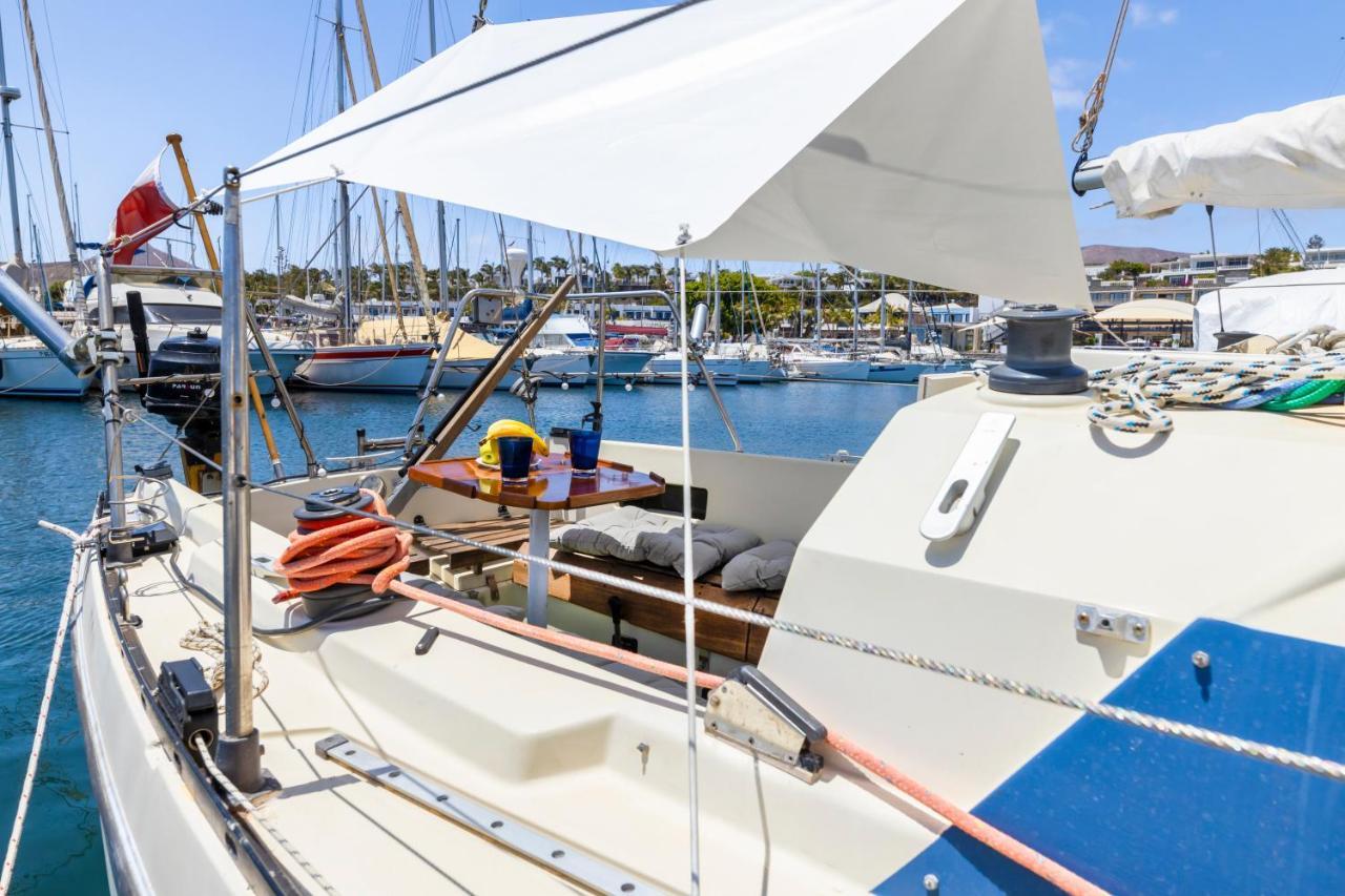 Seaside Chill-Out Stay On A Sail Yacht Puerto Calero Luaran gambar