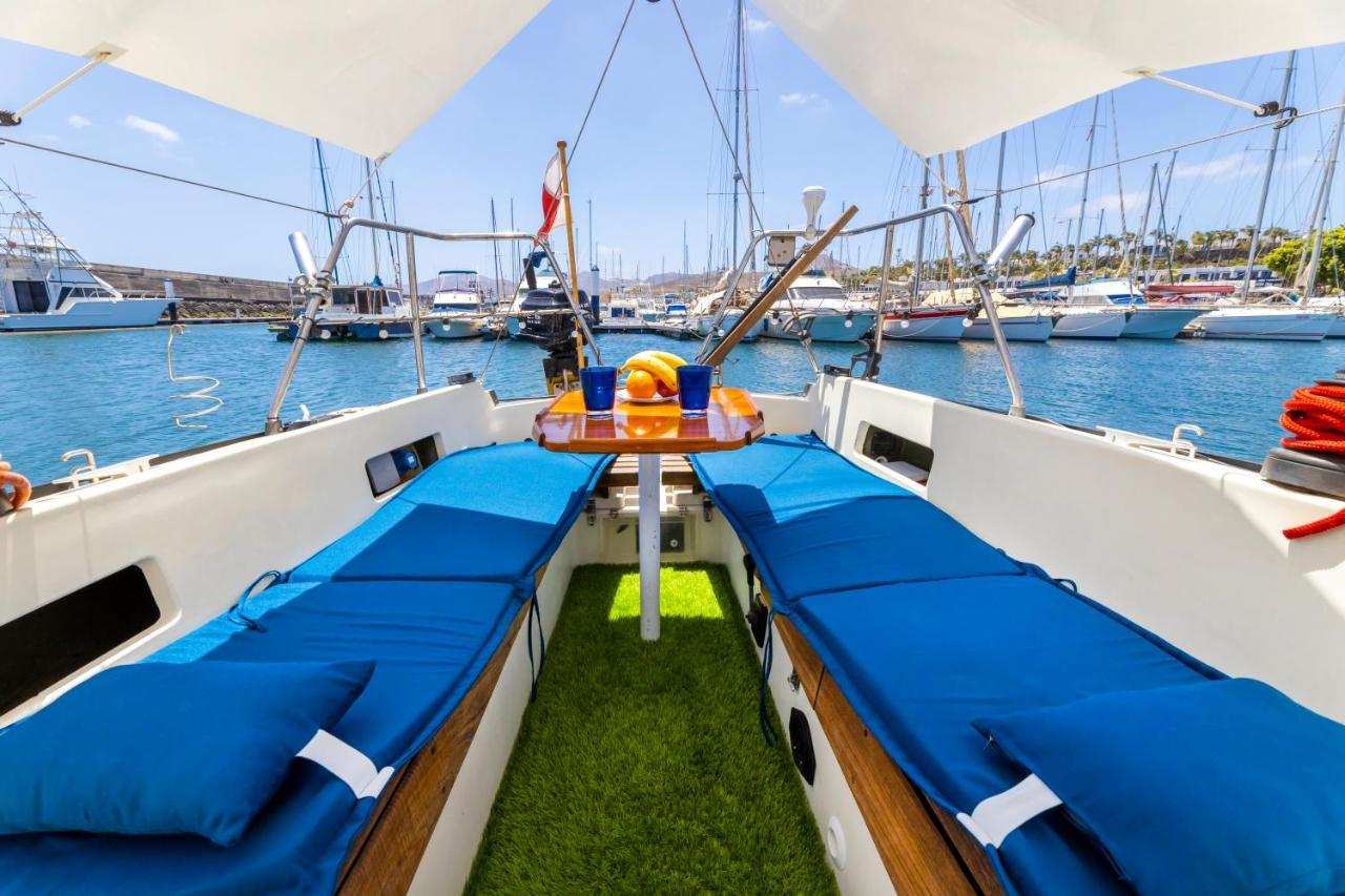 Seaside Chill-Out Stay On A Sail Yacht Puerto Calero Luaran gambar