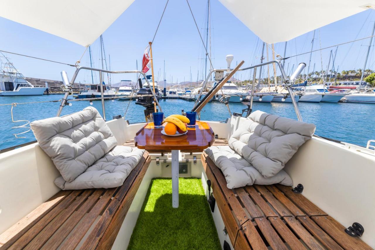 Seaside Chill-Out Stay On A Sail Yacht Puerto Calero Luaran gambar