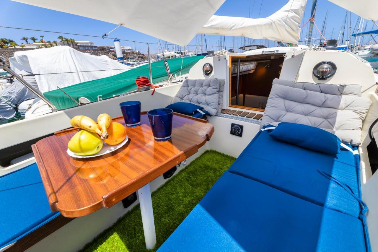 Seaside Chill-Out Stay On A Sail Yacht Puerto Calero Luaran gambar