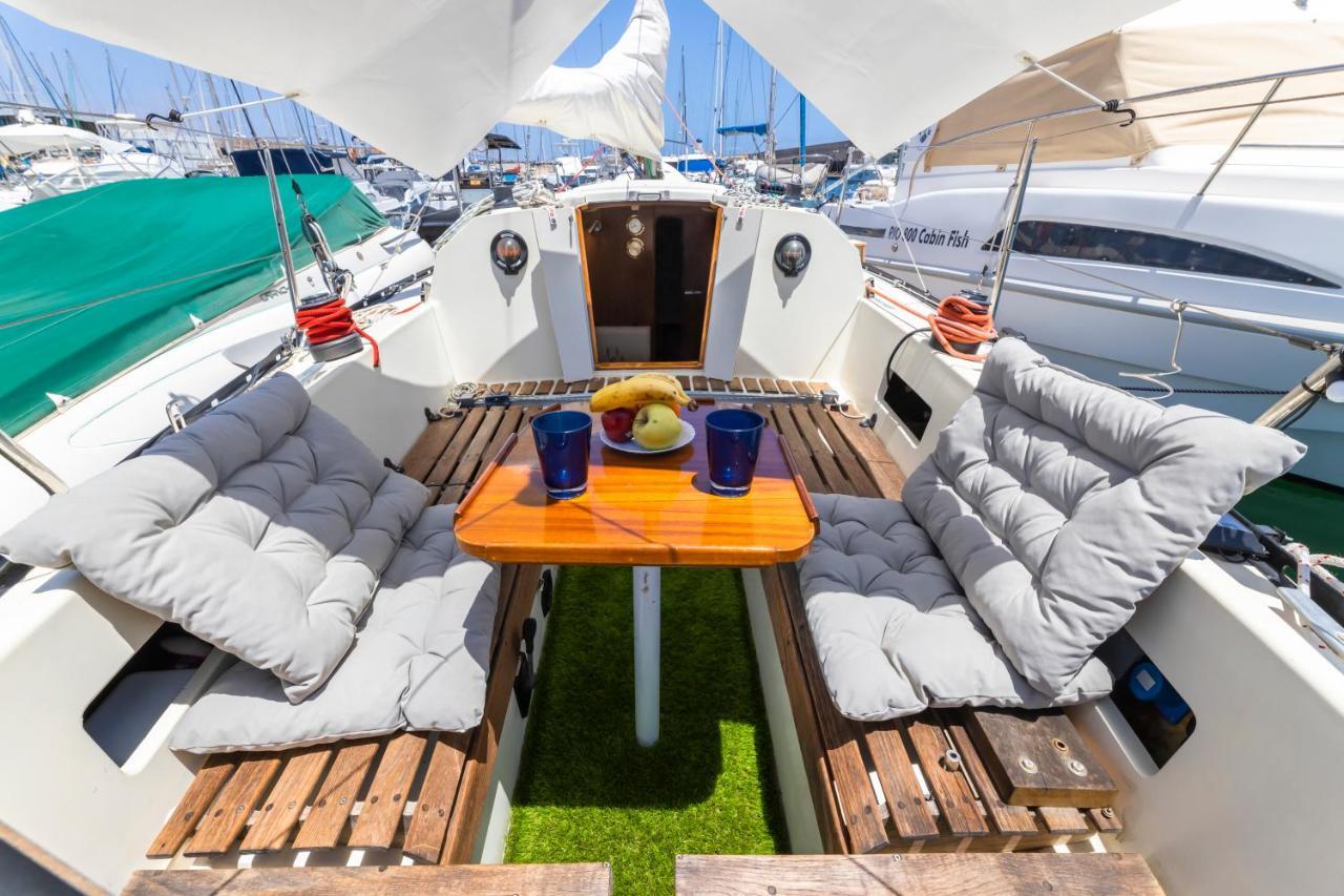 Seaside Chill-Out Stay On A Sail Yacht Puerto Calero Luaran gambar